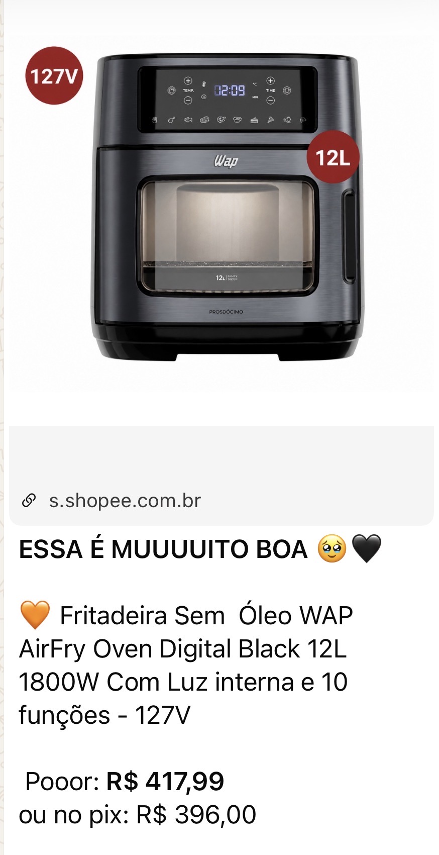 Promoção do grupo